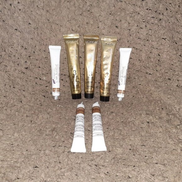3 X 1.86 L'Oreal Superior Preference #3 & 4 L'Oreal Care Supreme-1 Application - Picture 1 of 3